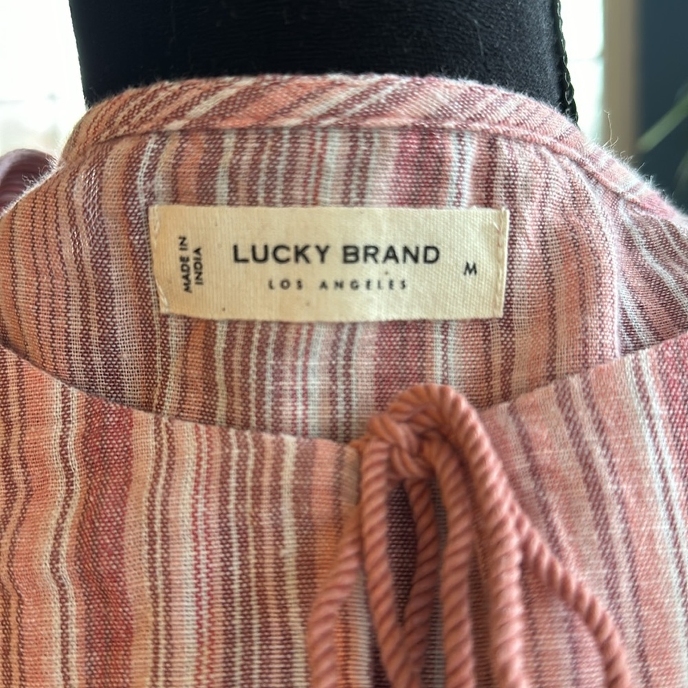 💐Spring sale! 50% off!💐 Lucky Brand Peasant Top - Picture 5 of 7